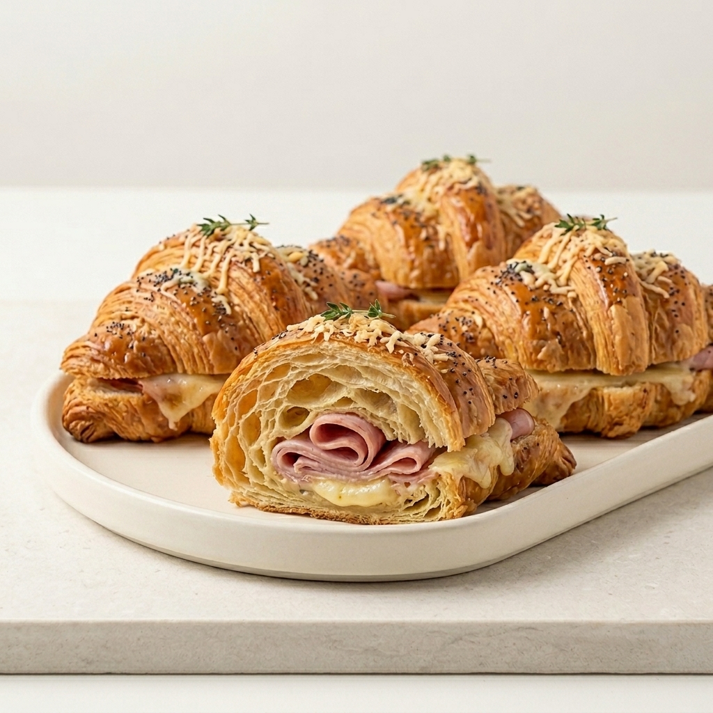 Croissant Gigante Presunto e Queijo